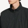 Giacca da tuta da uomo su misura in blu navy/verde scuro