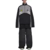 Giacca da tuta imbottita con collo a imbuto “Grey Black” 675462-TKO48-1000