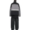 Giacca da tuta imbottita con collo a imbuto “Grey Black” 675462-TKO48-1000
