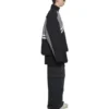 Giacca da tuta imbottita con collo a imbuto “Grey Black” 675462-TKO48-1000