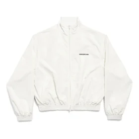 Giacca da tuta Mirror Balenciaga Regular “White” 790745TPQ389000