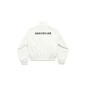 Giacca da tuta Mirror Balenciaga Regular “White” 790745TPQ389000