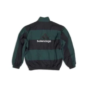 Giacca da tuta reversibile Balenciaga x Adidas “Black Green” 725294TNO793230
