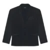 Giacca da uomo Balenciaga FW21 Retro Knit Large, nera 662388TAV041000
