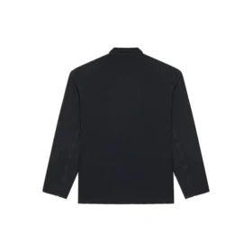 Giacca da uomo Balenciaga FW21 Retro Knit Large, nera 662388TAV041000