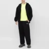 Giacca da uomo Balenciaga SS21 con cerniera e maniche lunghe, nera 641659TIV551070