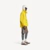 Giacca da uomo con mezza zip, modello “Bodies”, in giallo