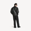 Giacca da uomo Nano BB con zip, colore nero