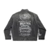 Giacca DIY in metallo, vestibilità ampia “Black” 773804TBP473721