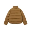 Giacca imbottita BB a trama intrecciata “Brown” 595224TG0262365