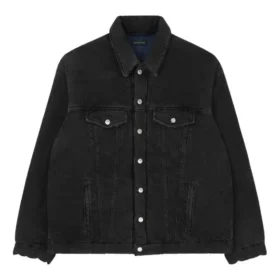 Giacca imbottita in Denim giapponese “Black” 681689TIWA21440
