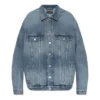 Giacca in Denim con bottoni effetto sbiadito “Blue” 724651THW254245