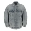 Giacca in Denim con maniche attorcigliate “Blue Skies” 706654TDW144824