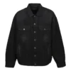 Giacca in denim da Political Campaign con nastro adesivo “Black” 724651TNW111700