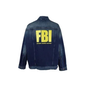 Giacca in Denim FBI “Blue” 681690TJW754021