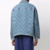 Giacca in Denim imbottita oversize “Blu” 646923TDW154762