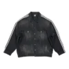Giacca in denim oversize Balenciaga x adidas “Black” 724775TNW541129