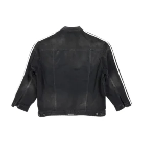 Giacca in denim oversize Balenciaga x adidas “Black” 724775TNW541129
