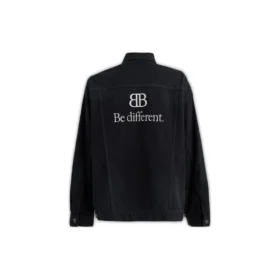Giacca in Denim oversize BB Be Different “Nera” 732230TNW541129