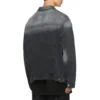 Giacca in denim slavato, vestibilità larga “Black” 662772TKVG51000