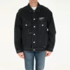 Giacca in denim strappato “Black” 664329TBP471055