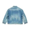 Giacca in denim strappato “Blue” 727840TNW014268