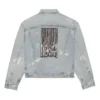 Giacca in Denim unisex FW21 con logo, blu 664329TBP488961