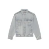 Giacca in Denim unisex FW21 con logo, blu 664329TBP488961