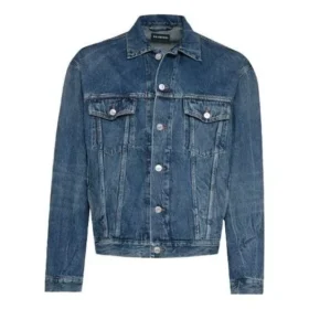 Giacca in Denim vestibilità ampia “Blue” 643398TJW214254