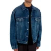 Giacca in Denim vestibilità ampia “Blue” 643398TJW214254