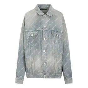 Giacca in Denim, vestibilità larga “Light Japanese Indigo” 719319TNW553221