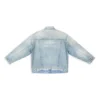 Giacca in denim vintage 3B Sports, vestibilità larga “Light Blue” 704299TJW798469