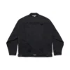 Giacca oversize “Je t’aime” “Nera” 751357TNW111700