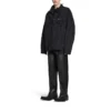 Giacca oversize “Je t’aime” “Nera” 751357TNW111700