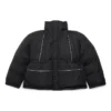 Giacca parka avvolgente “Nero” 751715TNO191000