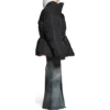 Giacca parka avvolgente “Nero” 751715TNO191000