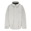 Giacca parka tecnica in tessuto ripstop “Beige” 663039TKO319710
