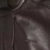 Giacca senza maniche da donna color moka