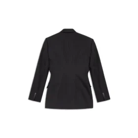 Giacca stringata “Black” 773357TNT391000 Giacca stringata “Black” 773357TNT391000