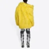 Giacca unisex in pelliccia sintetica FW21, giallo 663000TKQ077200