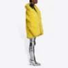 Giacca unisex in pelliccia sintetica FW21, giallo 663000TKQ077200