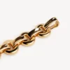 Girocollo a catena Eisa da donna in oro lucido Girocollo a catena Eisa da donna in oro lucido