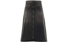 Gonna a trapezio FW21 “Denim grigio slavato” 646913TBP477767