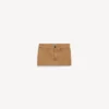 Gonna mini da donna in cotone beige Gonna mini da donna in cotone beige
