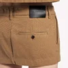 Gonna mini da donna in cotone beige Gonna mini da donna in cotone beige
