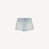 Gonna-pantaloncino da donna in azzurro