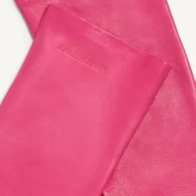 Guanti lunghi da donna in rosa Guanti lunghi da donna in rosa