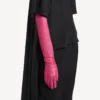 Guanti lunghi da donna in rosa Guanti lunghi da donna in rosa