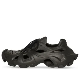 HD Sneakers con lacci e cut-out “Black” 702416W3CES1000