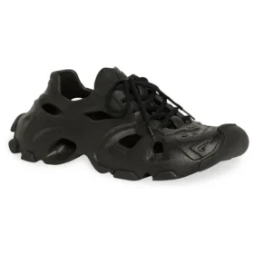 HD Sneakers con lacci e cut-out “Black” 702416W3CES1000